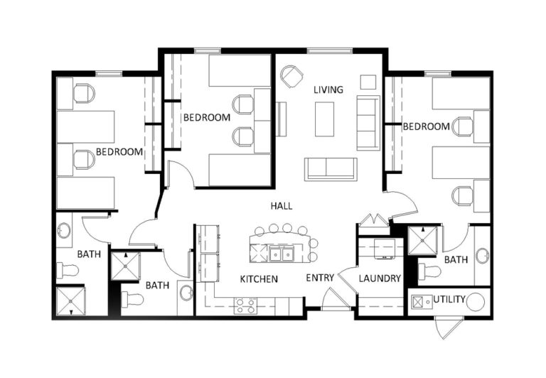 Floor Plans BYUI Student Housing