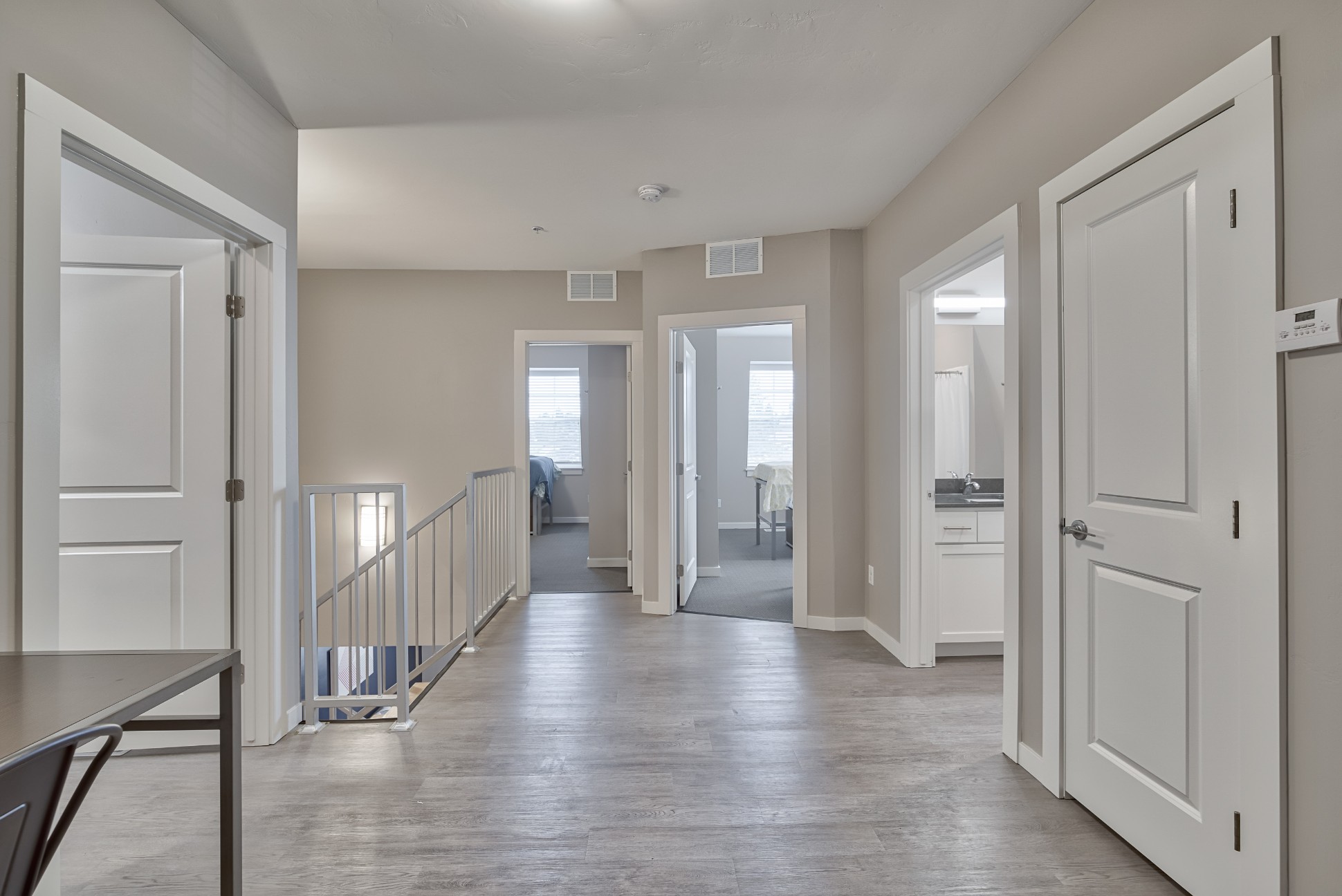 Townhome Upstairs Hallway | BYUI Student Housing
