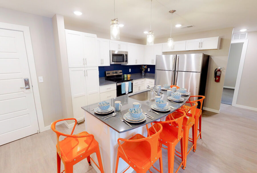 Townhome Kitchen with Appliances